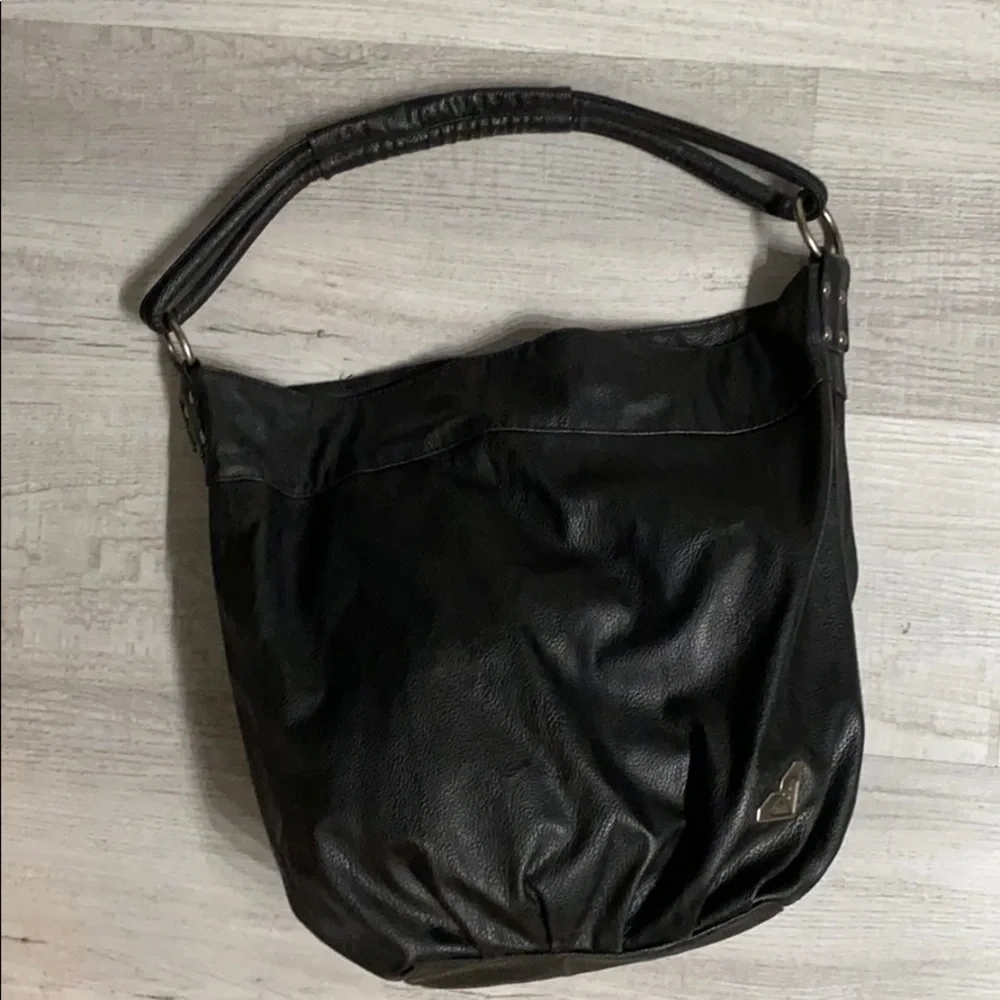 Roxy Black Shoulder Hobo Bag